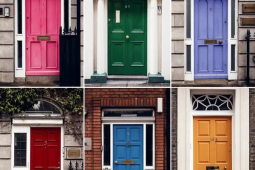 5 couleurs audacieuses pour dynamiser vos portes intérieures