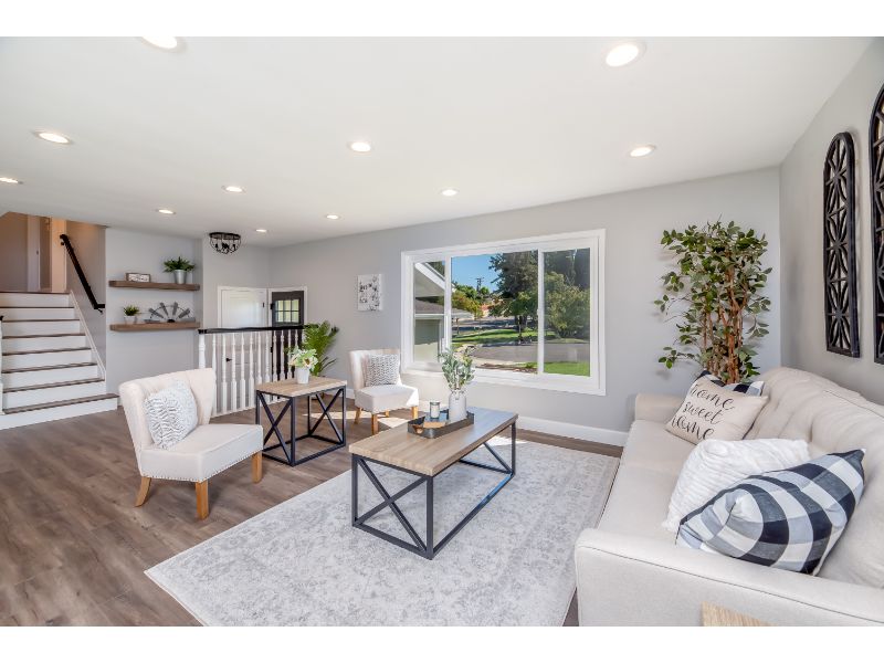 Salon convivial et esthétique