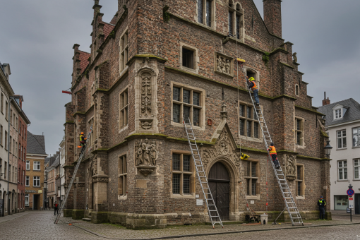 Prévenir la mousse : un traitement de façade efficace