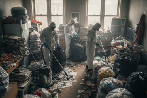 Rénover un logement insalubre : le nettoyage en cas de syndrome de Diogène