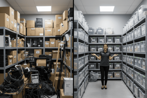 Débarras de local professionnel : la solution rapide pour gagner de l’espace