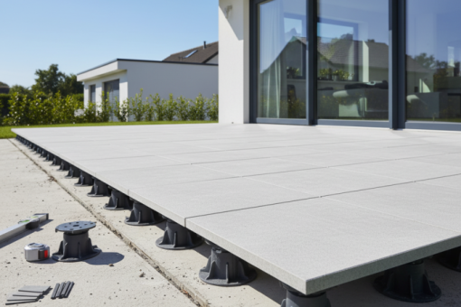 Dalle sur plot : la solution facile pour votre terrasse extérieure