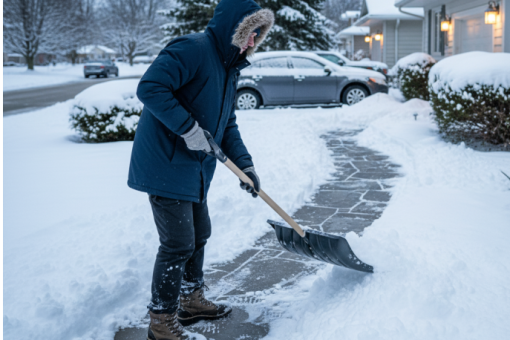 Déneigement manuel : assurer l&rsquo;accès sécurisé en plein hiver