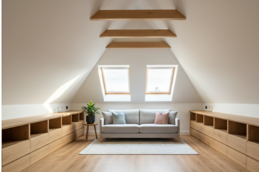 Aménagement de combles : transformez votre grenier en pièce de vie