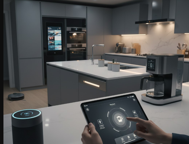 Électroménager connecté : le futur de la cuisine intelligente