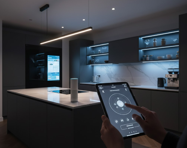 Éclairage connecté : la révolution lumineuse dans la cuisine