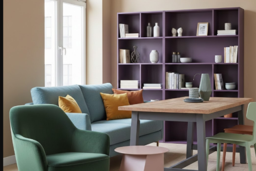 Du noir mat au vert amande : les couleurs tendance pour vos meubles