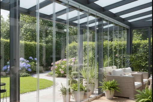 Les rideaux All Vision maximisent la lumière dans votre véranda