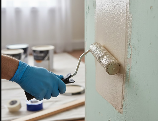 Peindre sur une ancienne peinture glycéro : les étapes à ne pas manquer