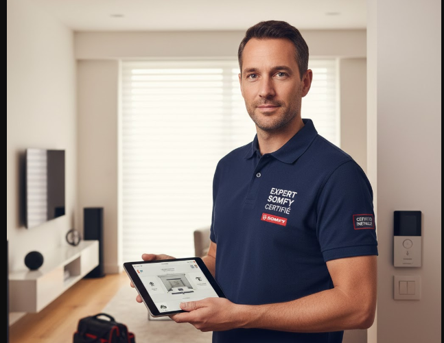 Maison connectée : pourquoi choisir un installateur certifié Expert Somfy ?