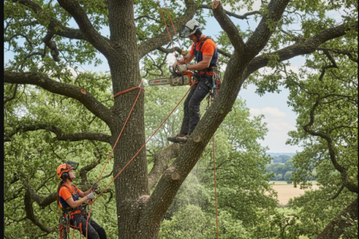 Arbre dangereux en ville : comment les cordistes interviennent ?