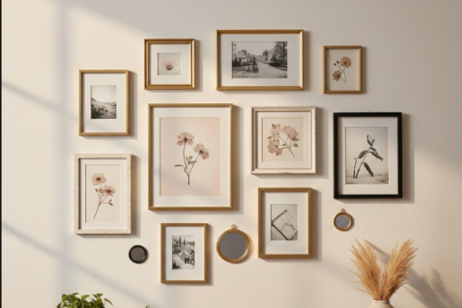 DIY décoration : les secrets pour créer un mur de cadres harmonieux