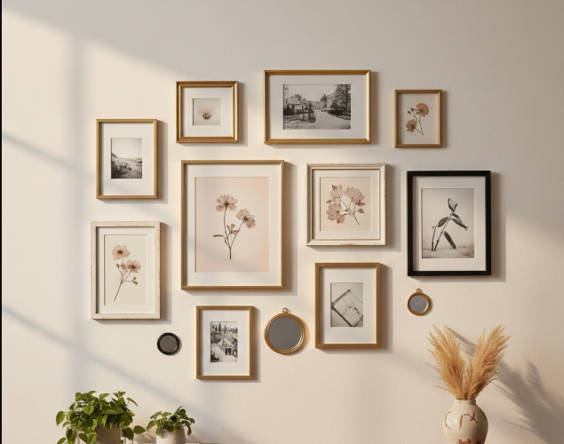 DIY décoration : les secrets pour créer un mur de cadres harmonieux