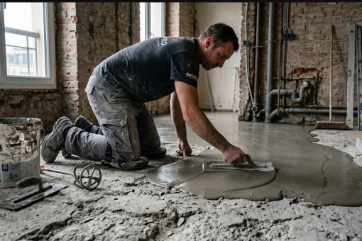 Sol irrégulier : ragréage localisé ou total