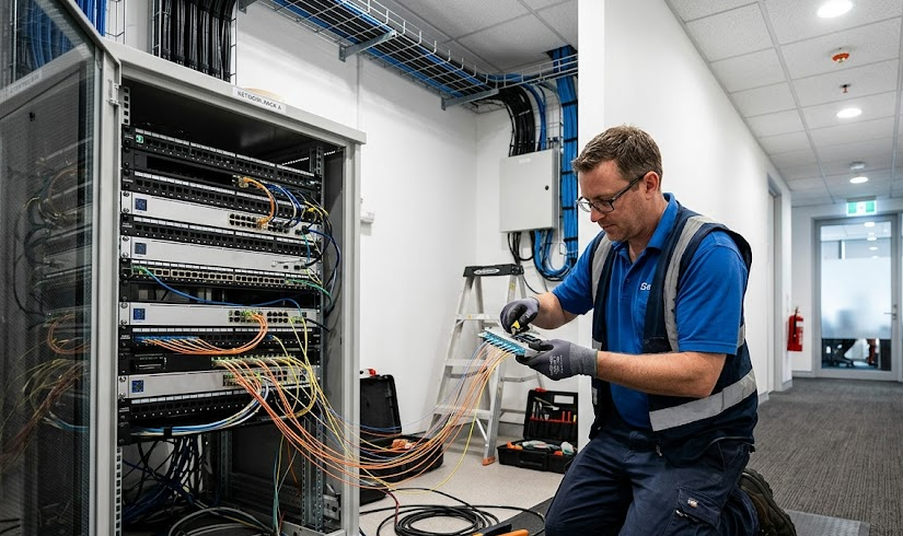 Fibre optique et zones d&rsquo;activités : les obligations de raccordement en Alsace
