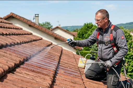 L&rsquo;hydrofuge de toiture : le secret pour prolonger la durée de vie des tuiles