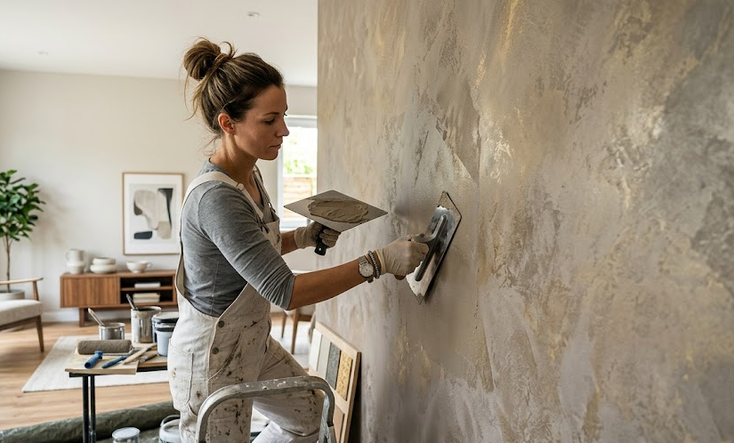 Réalisation de peinture à effet décoratif : focus sur la gestion de l&rsquo;humidité et la protection des murs