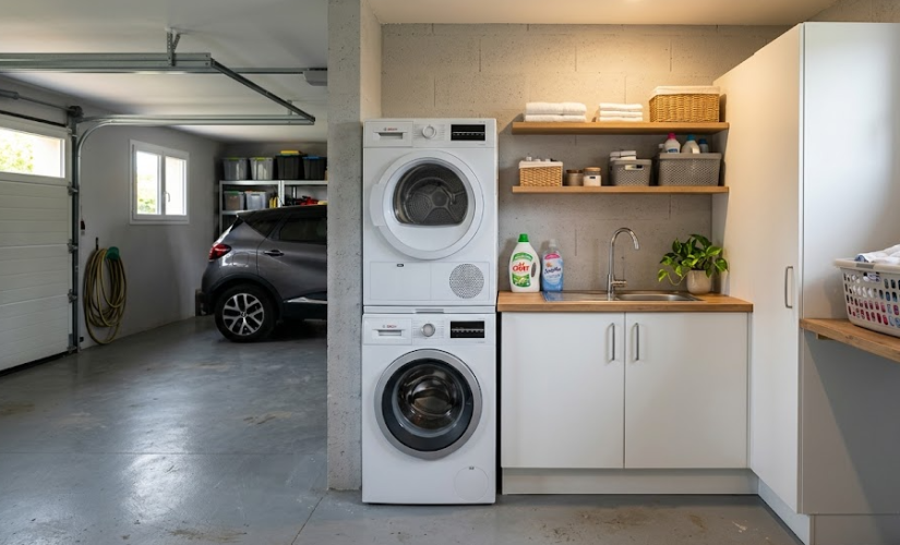 Comment isoler et protéger votre buanderie dans le garage du froid ?