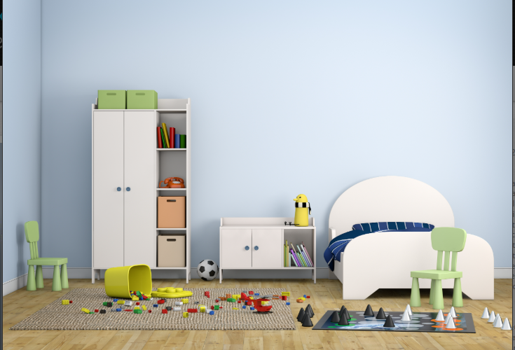 Inspiration Lego : une chambre de garçon colorée et ludique